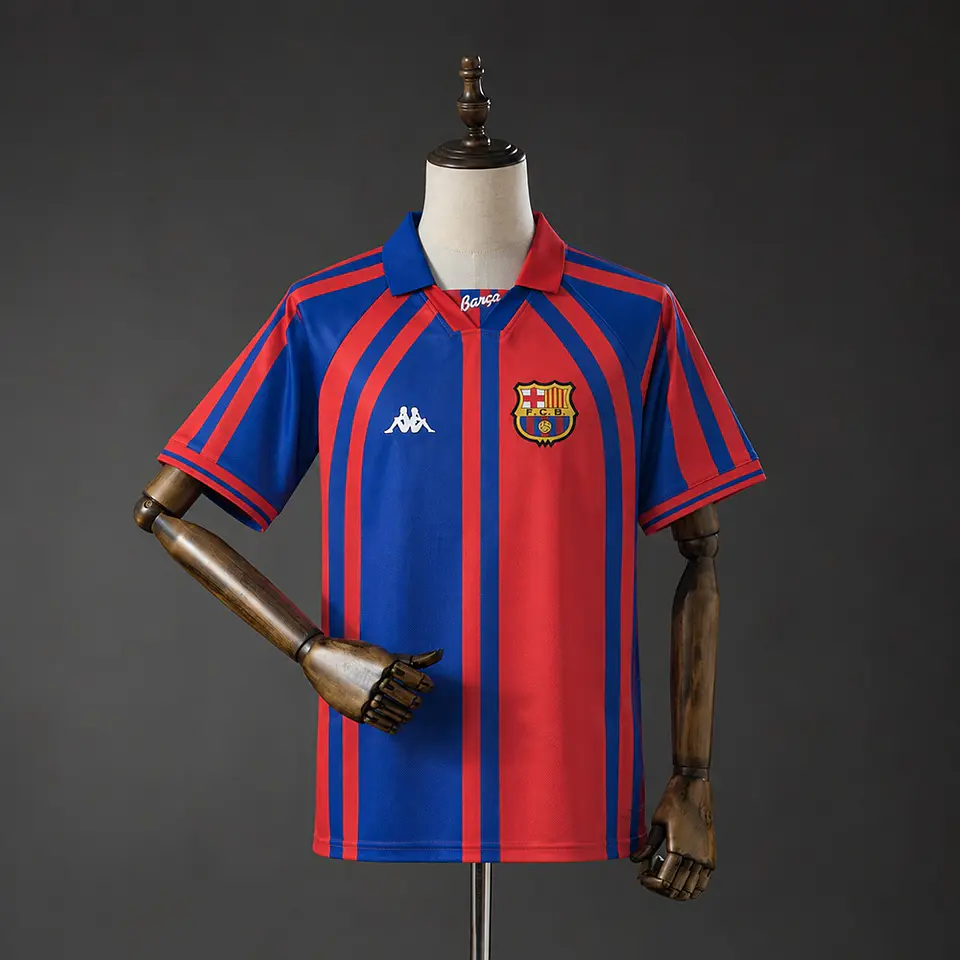 1997-98 Barcelona Champions League Home Jersey 1