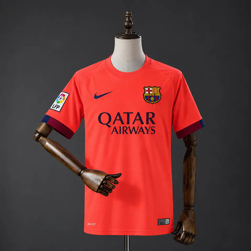 2014-15 Barcelona Away Jersey 1