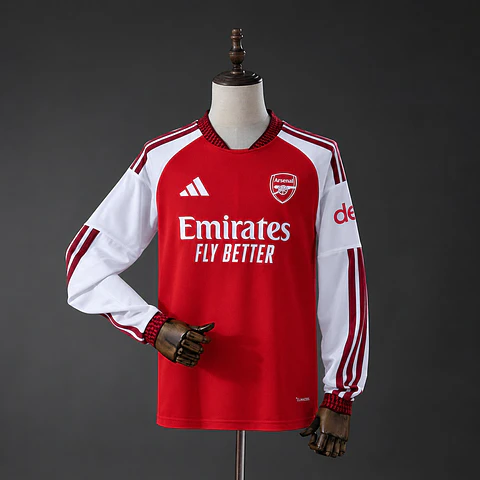 2026-27 Arsenal Home Long Sleeve Jersey