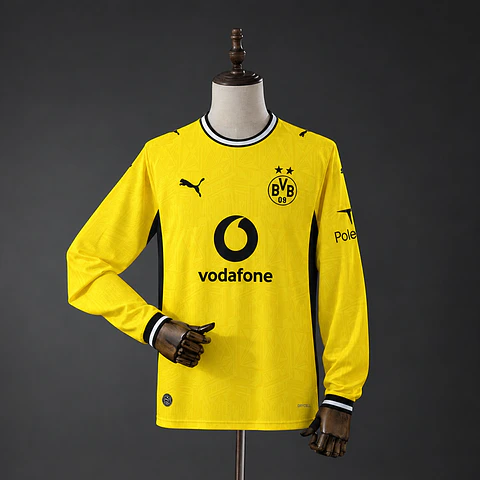 2026-27 Borussia Dortmund Home Long Sleeve Jersey