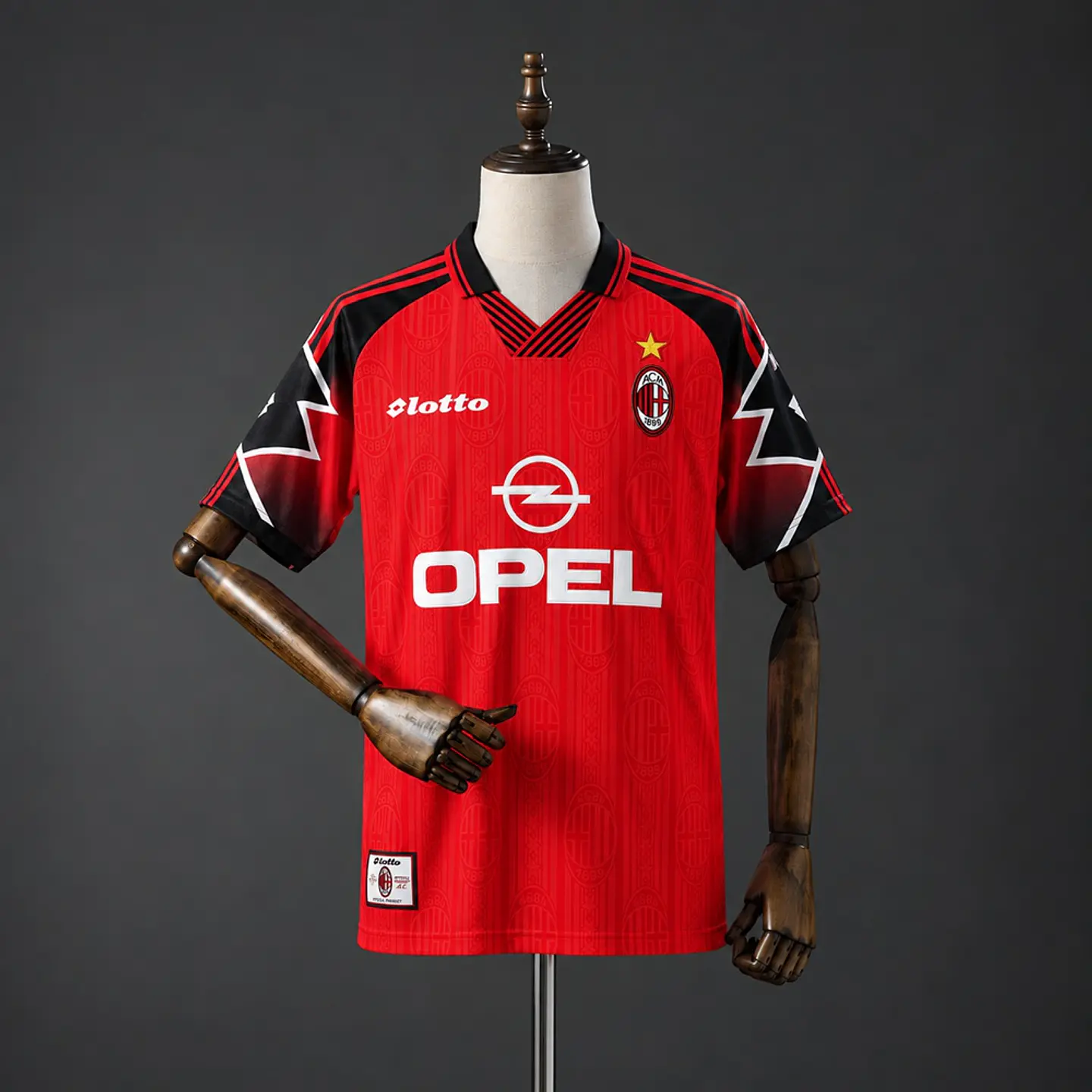 1997-98 AC Milan Copa Centenarió de Belo Horizonte Fourth Jersey 1