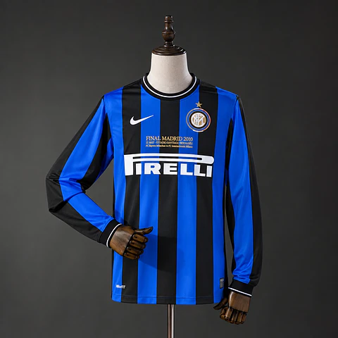 2009-10 Inter Milan Home Long Sleeve Jersey