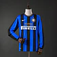 2009-10 Inter Milan Home Long Sleeve Jersey - thumbnail 1