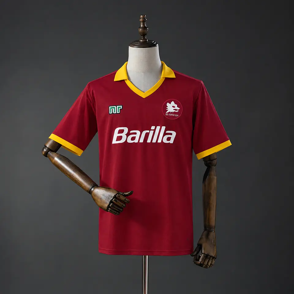 1987-90 AS Roma Home Jersey 1