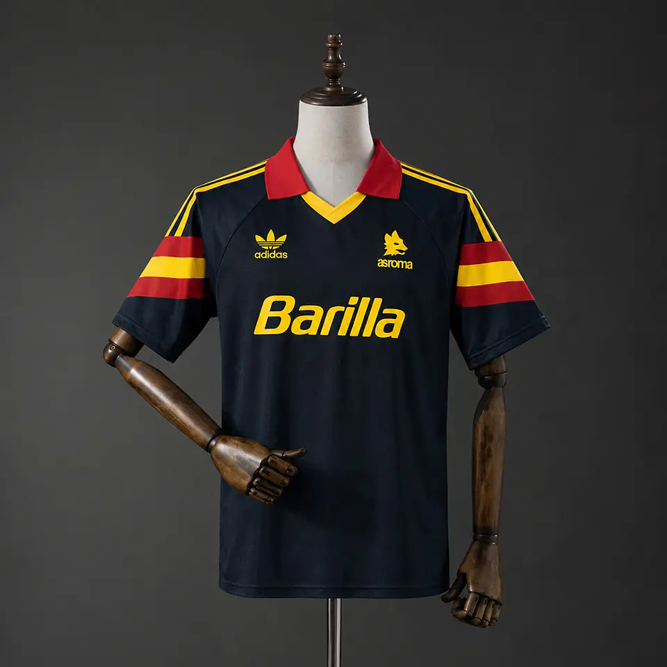 1991-92 AS Roma Third Jersey 1