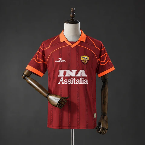 1999-00 AS Roma Home Jersey