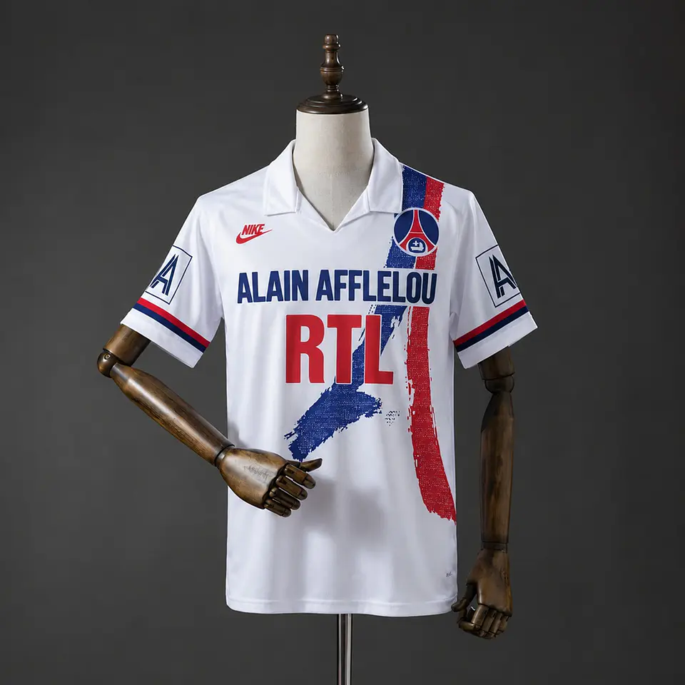 1990-91 PSG Home Jersey 1