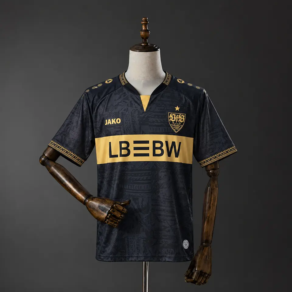 2026-27 VfB Stuttgart Black Goalkeeper Jersey 1