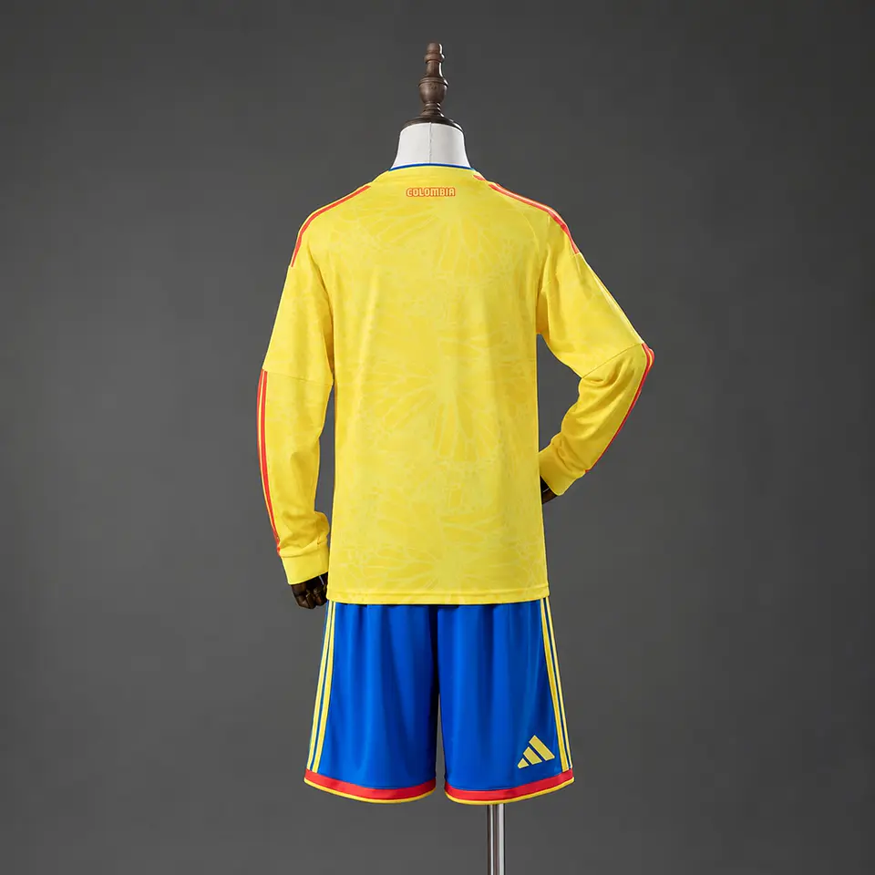 2026 Colombia Home Long Sleeve Kids Kit 2