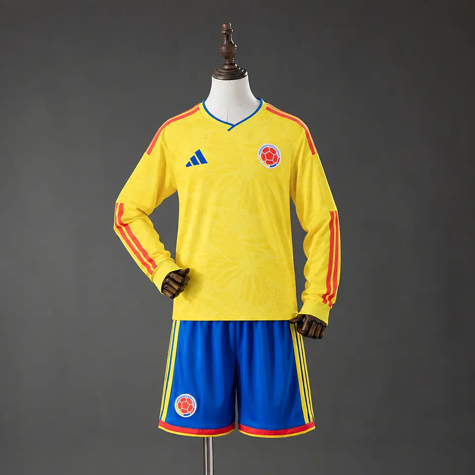 2026 Colombia Home Long Sleeve Kids Kit 1
