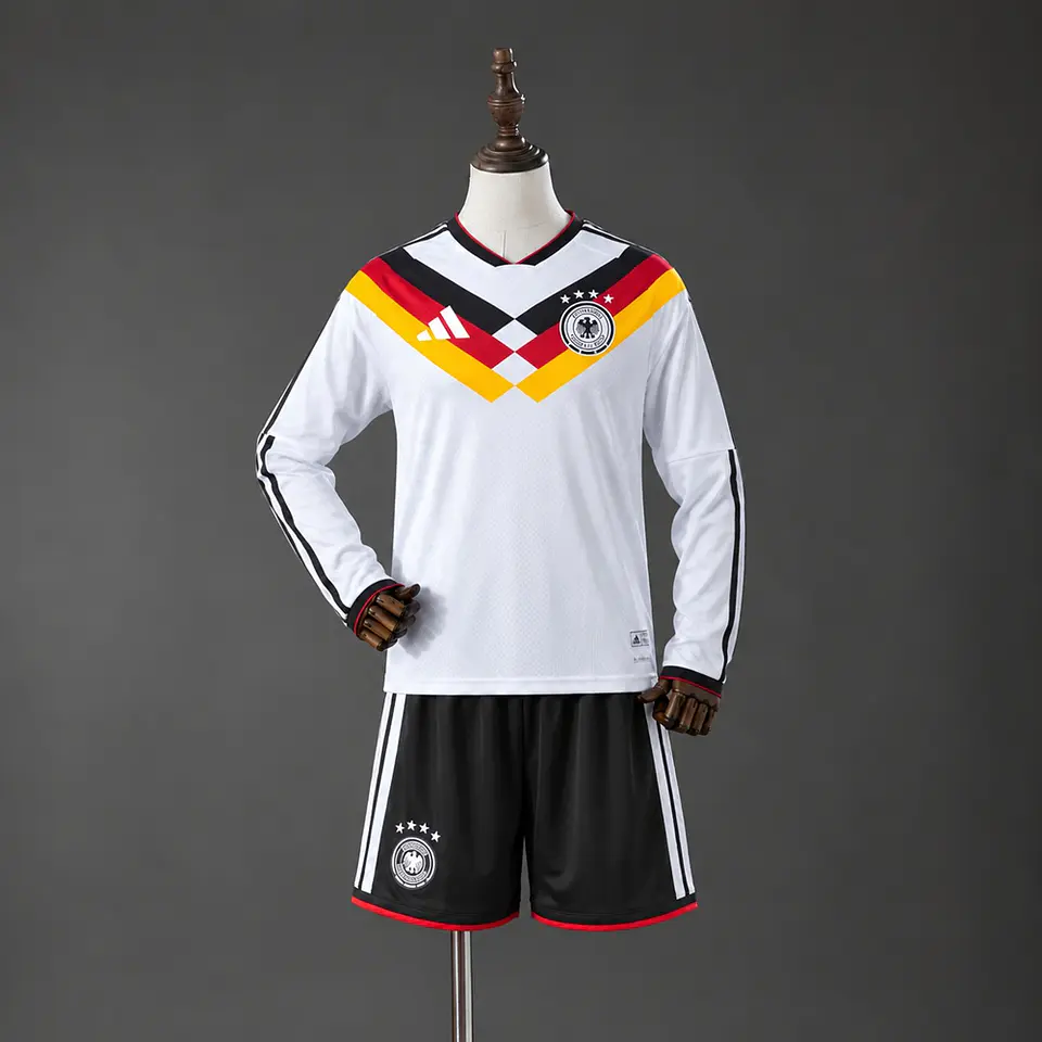 2026 Germany Home Long Sleeve Kids Kit 1