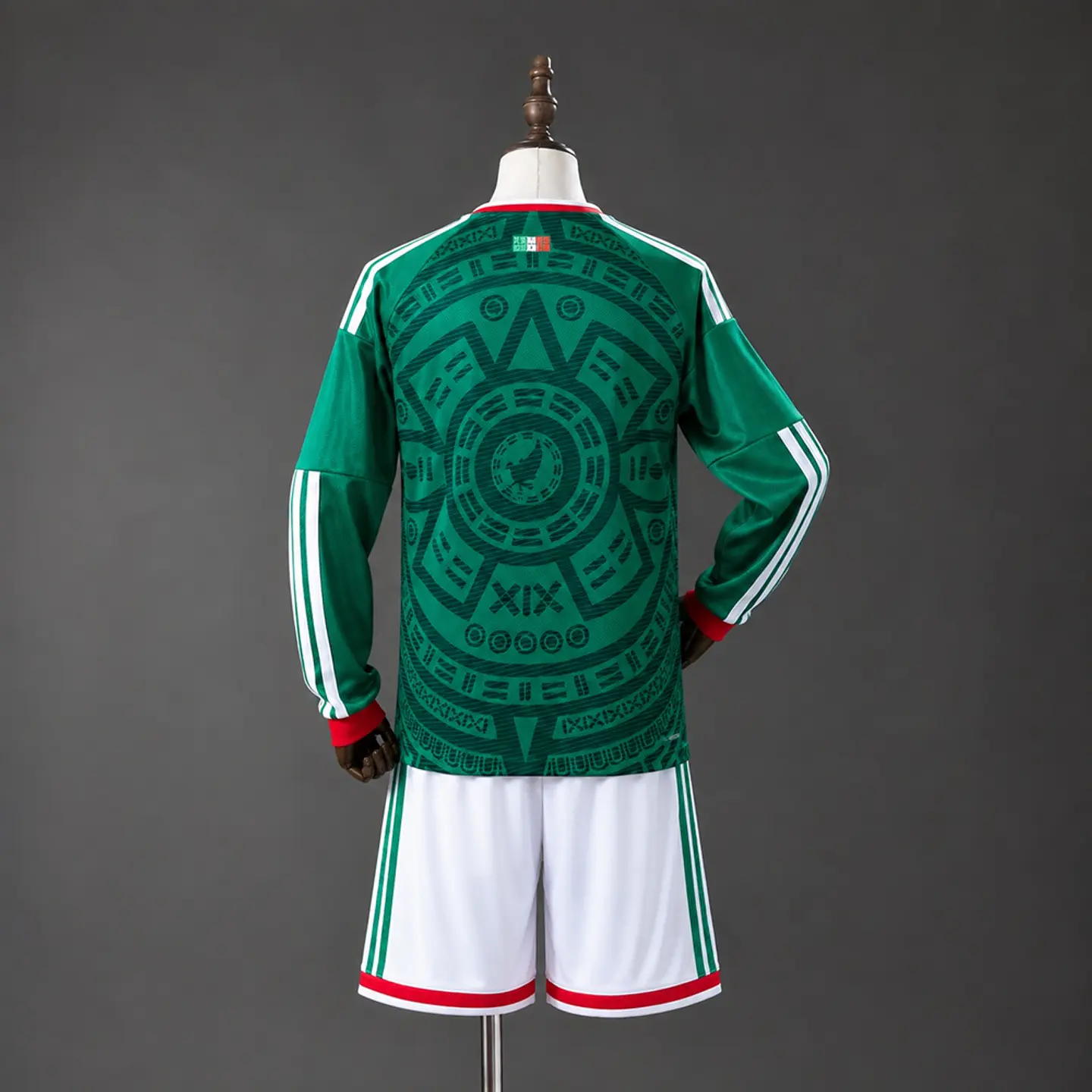 2026 Mexico Home Long Sleeve Kids Kit 2