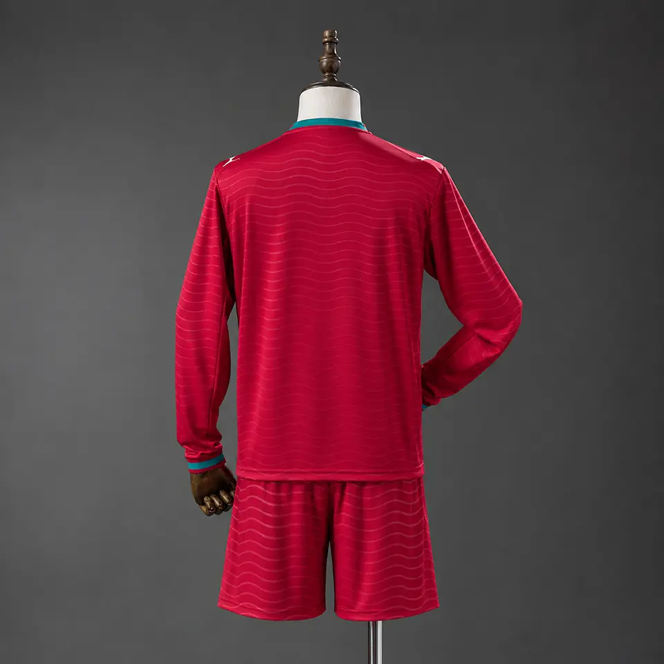 2026 Portugal Home Long Sleeve Kids Kit 2