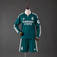 2026-27 Real Madrid Away Long Sleeve Kids Kit - thumbnail 1