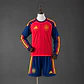 2026 Spain Home Long Sleeve Kids Kit - thumbnail 1