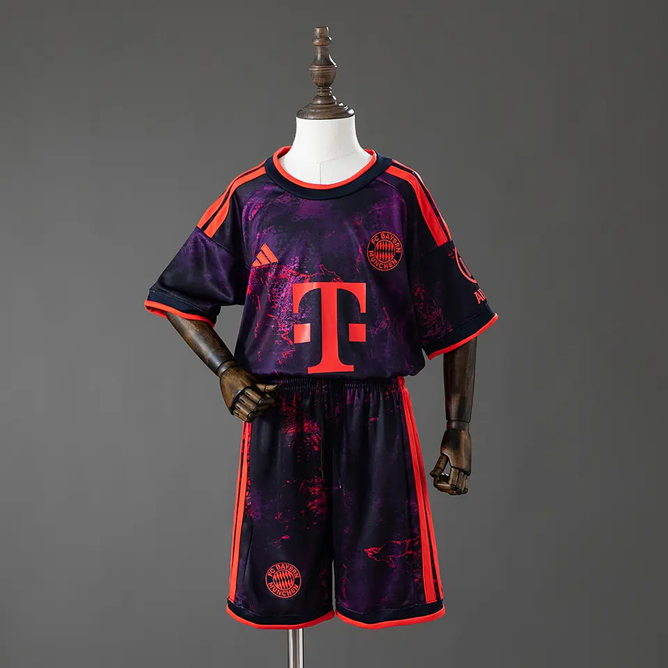 2026-27 Bayern Munich Third Kids Kit 1