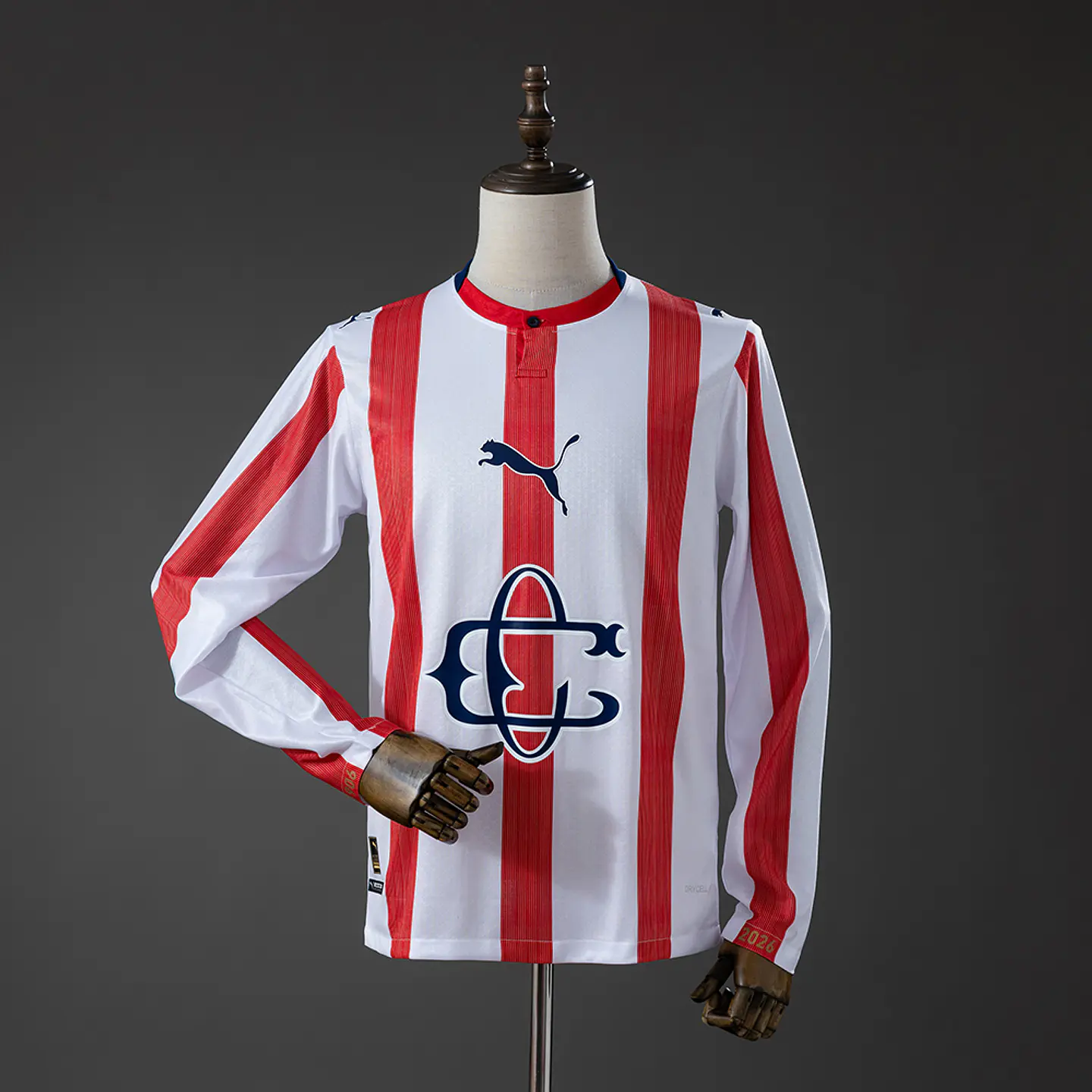 2025-26 Chivas de Guadalajara 120th Anniversary Long Sleeve Jersey 1