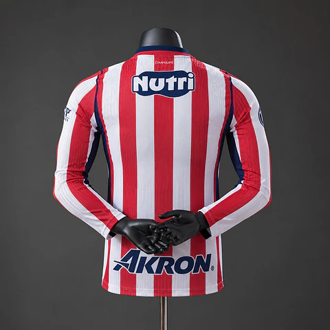 2026-27 Chivas de Guadalajara Home Long Sleeve Player Edition Jersey