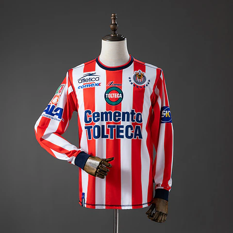 2002-03 Chivas de Guadalajara Home Long Sleeve Jersey