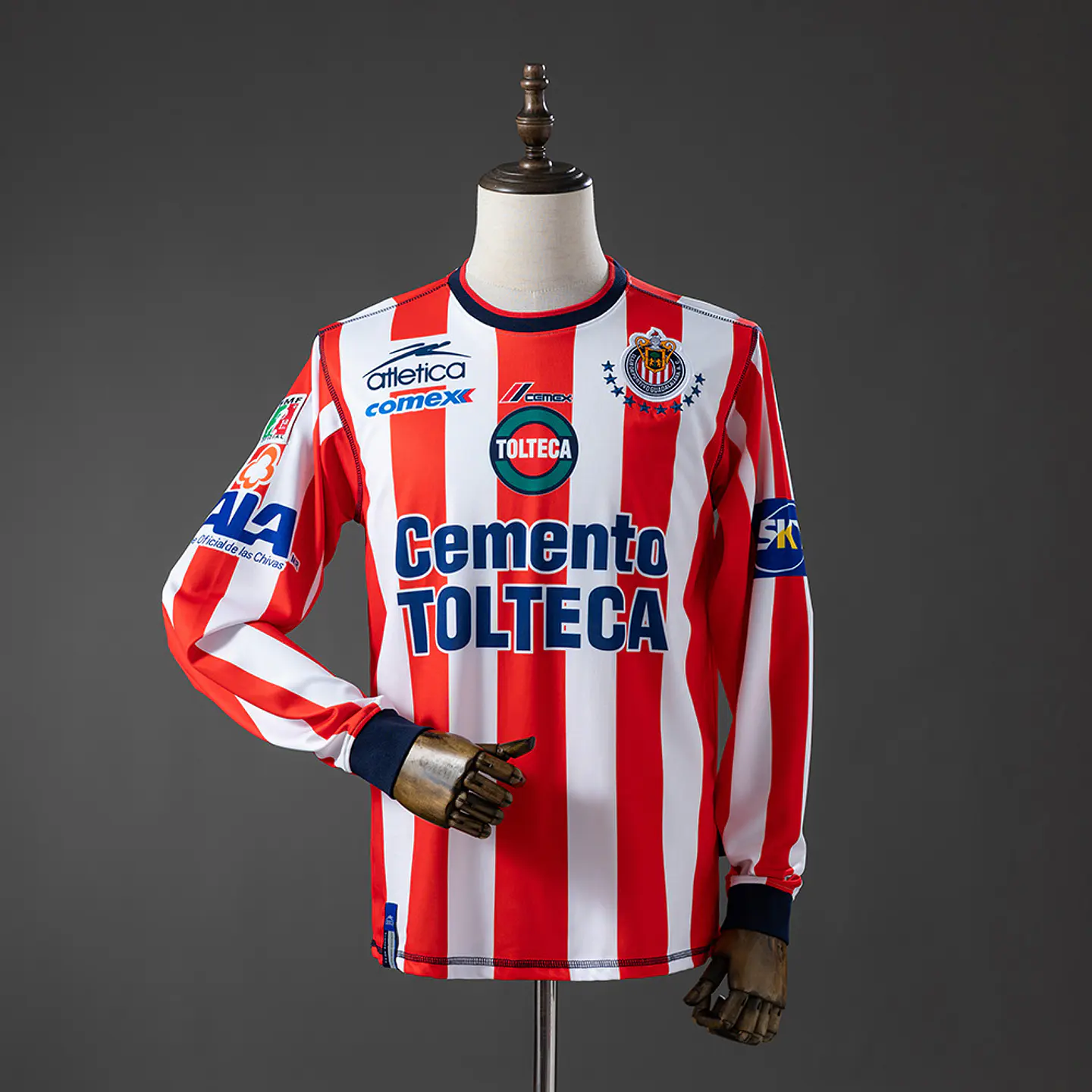 2002-03 Chivas de Guadalajara Home Long Sleeve Jersey 1