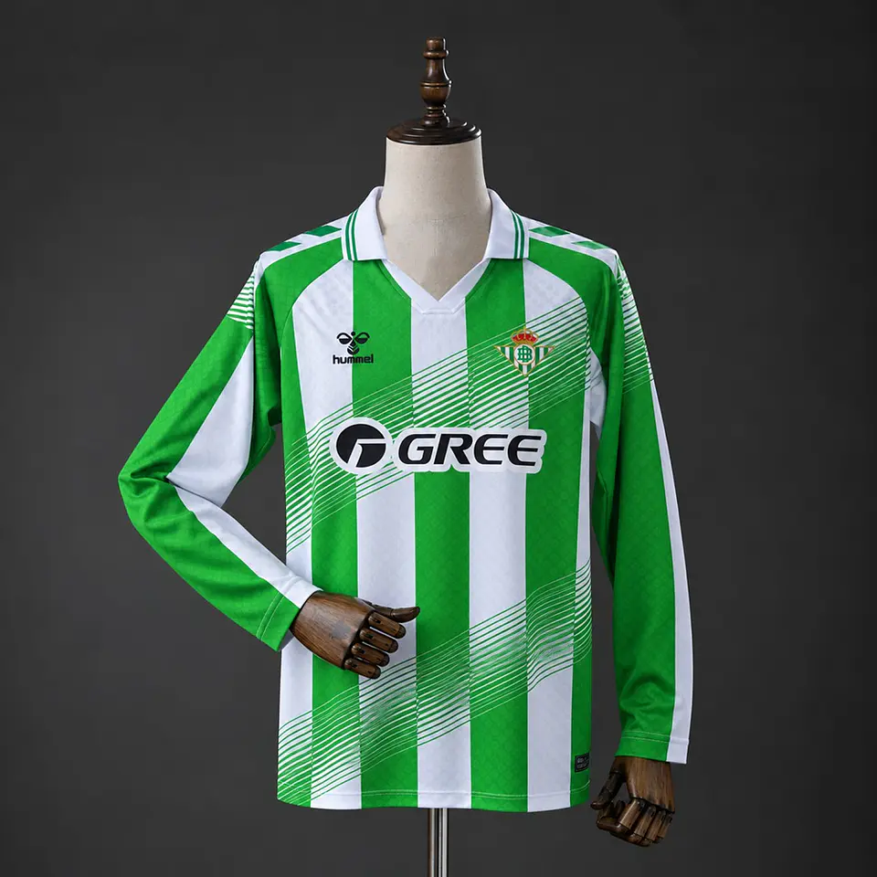 2026-27 Real Betis Home Long Sleeve Jersey 1
