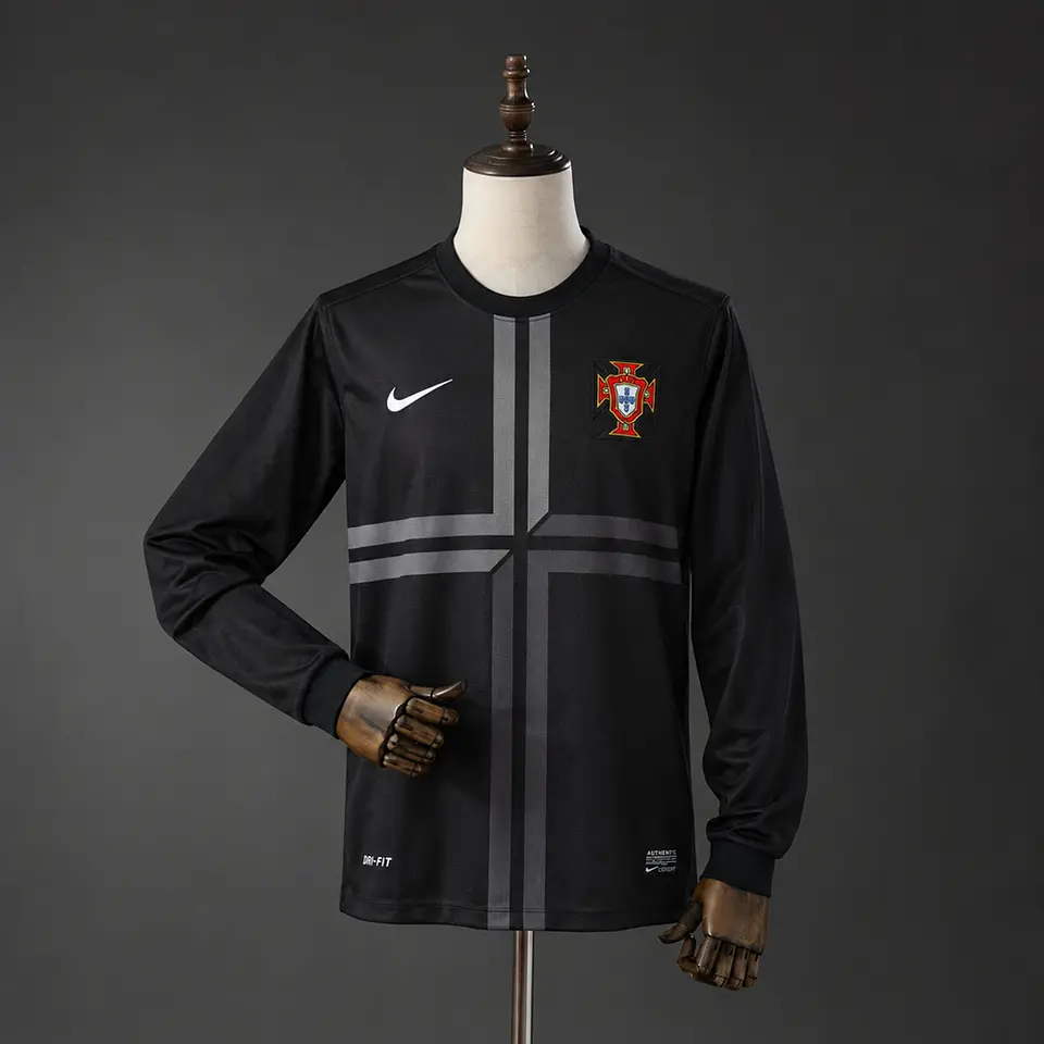 2013 Portugal Away Long Sleeve Jersey 1
