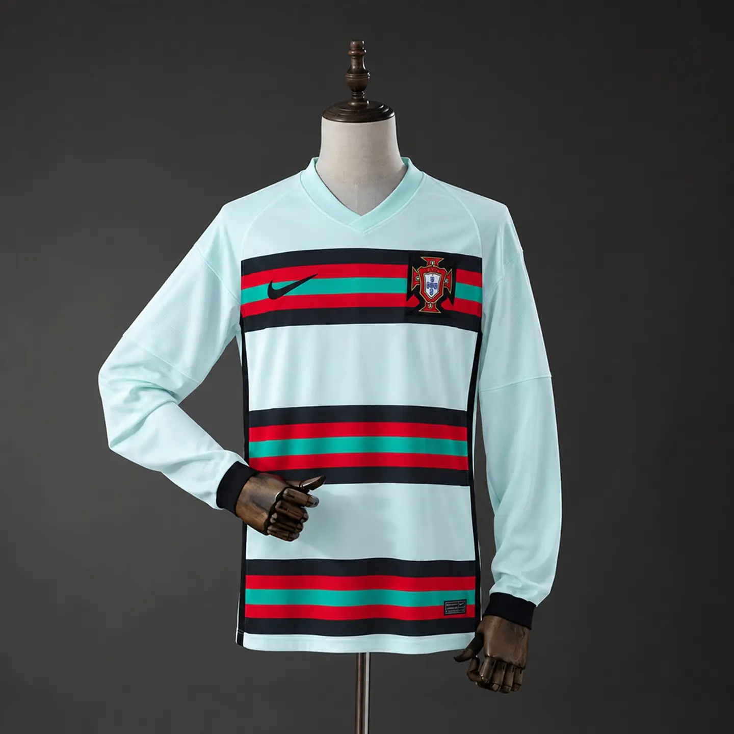 2020 Portugal Away Long Sleeve Jersey 1