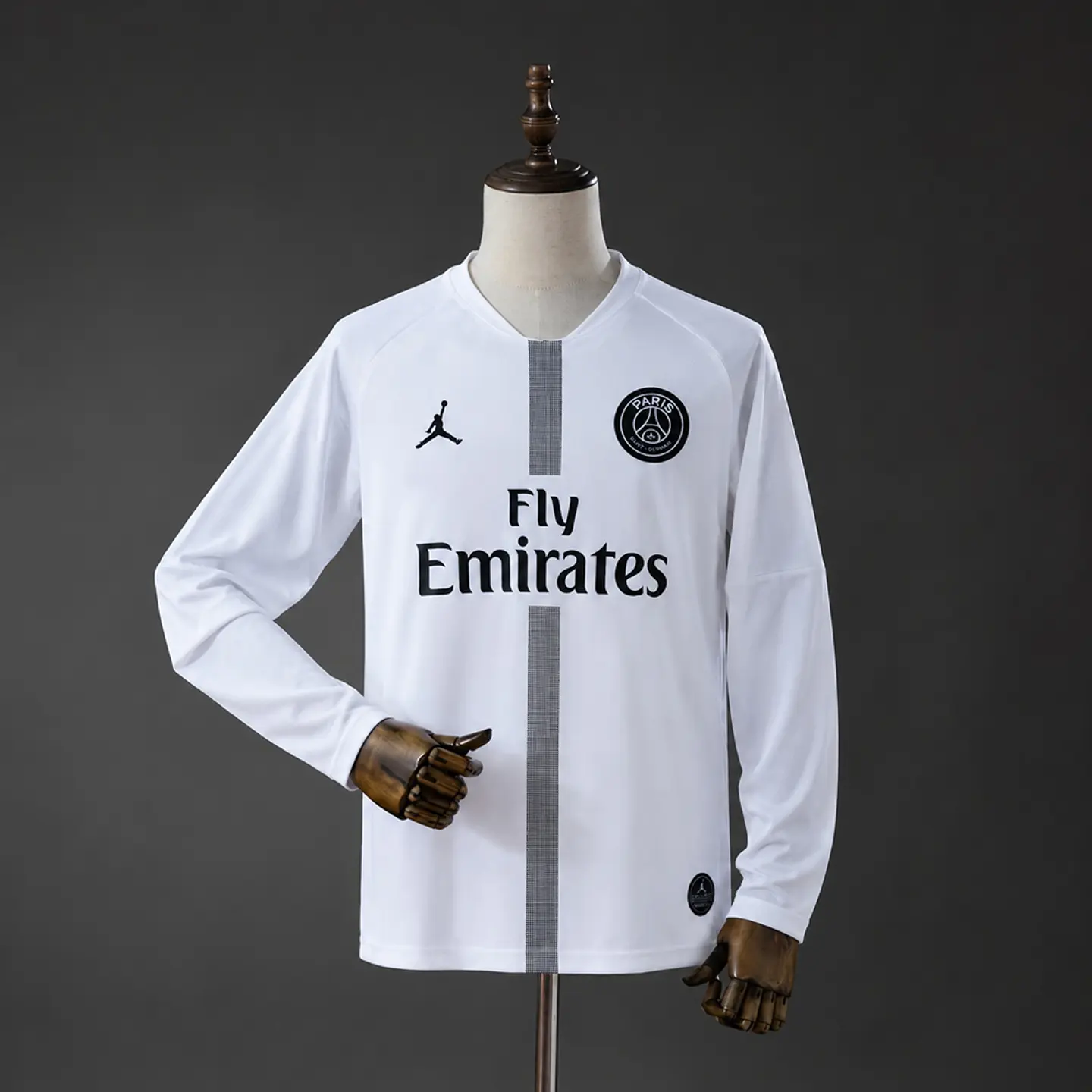 2018-19 PSG Away Long Sleeve Jersey 1