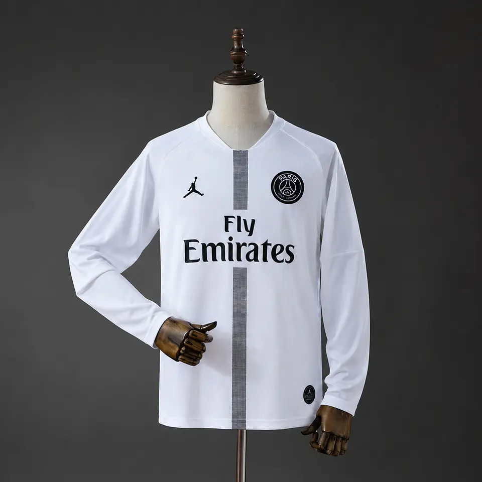 2018-19 PSG Away Long Sleeve Jersey 1