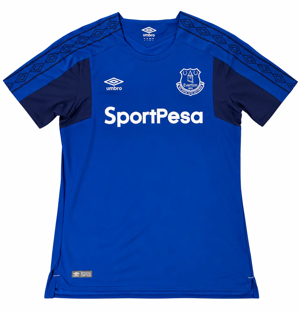 Authentic 2017-18 Everton Home Theo Walcott 11 Jersey 1