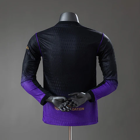 2026-27 Barcelona Away Long Sleeve Player Edition Jersey