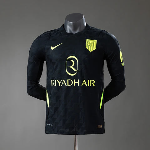2026-27 Atletico Madrid Away Long Sleeve Player Edition Jersey