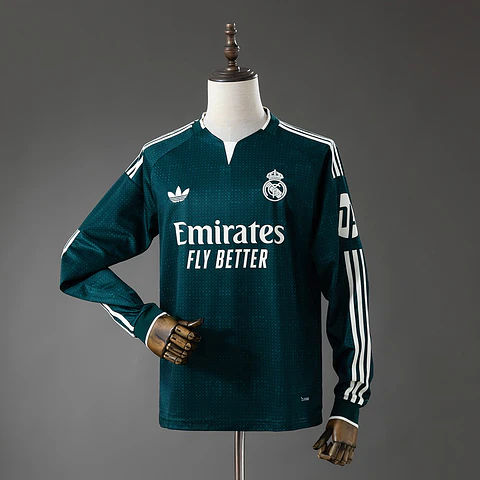 2026-27 Real Madrid Away Long Sleeve Jersey