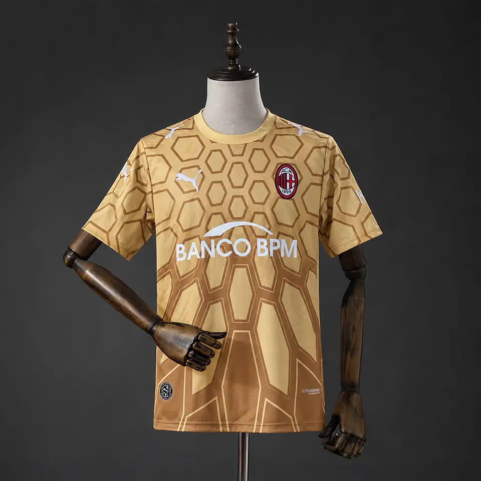 2026-27 AC Milan Gold Goalkeeper Jersey 1