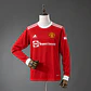 2021-22 Manchester United Home Long Sleeve Jersey - thumbnail 1