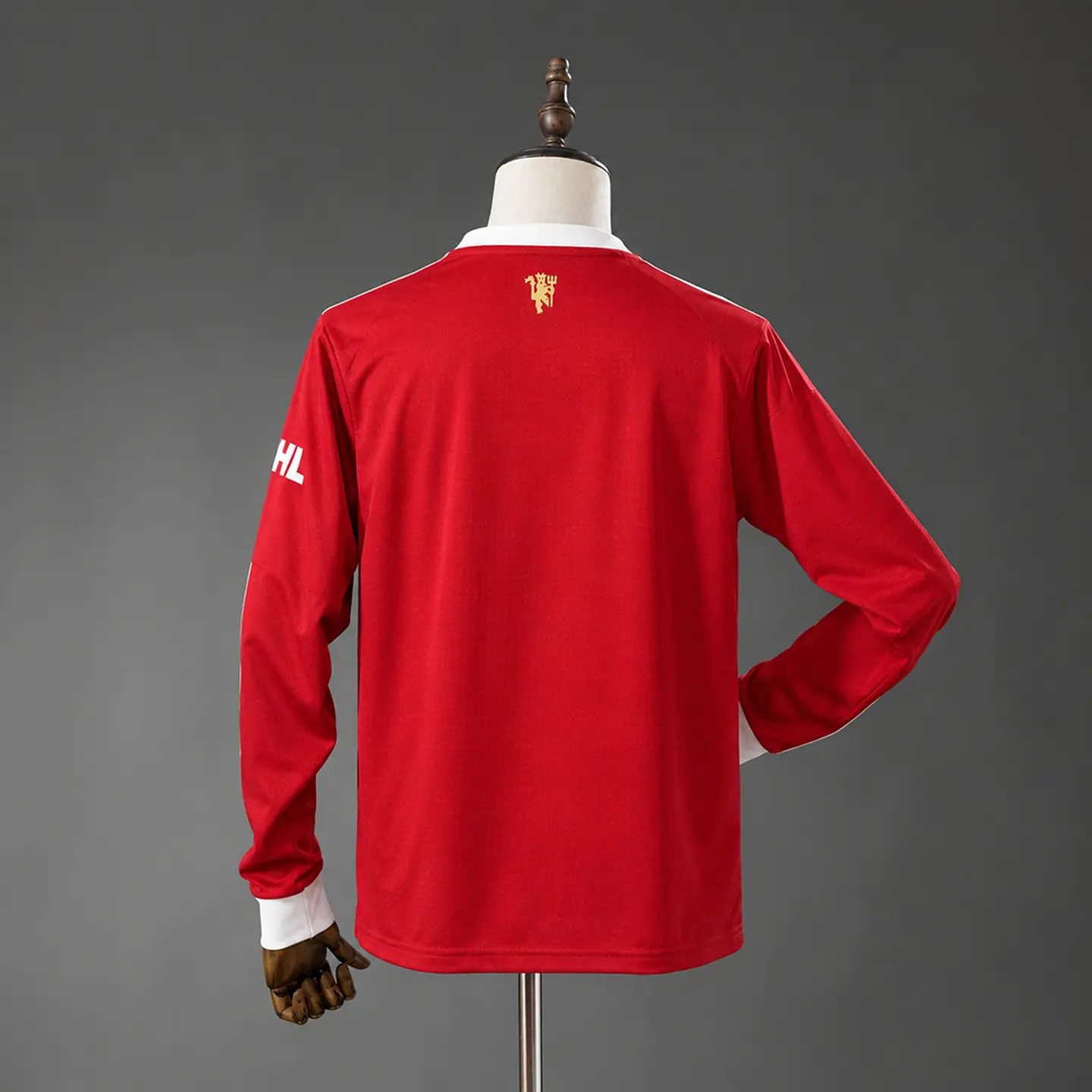 2021-22 Manchester United Home Long Sleeve Jersey 2
