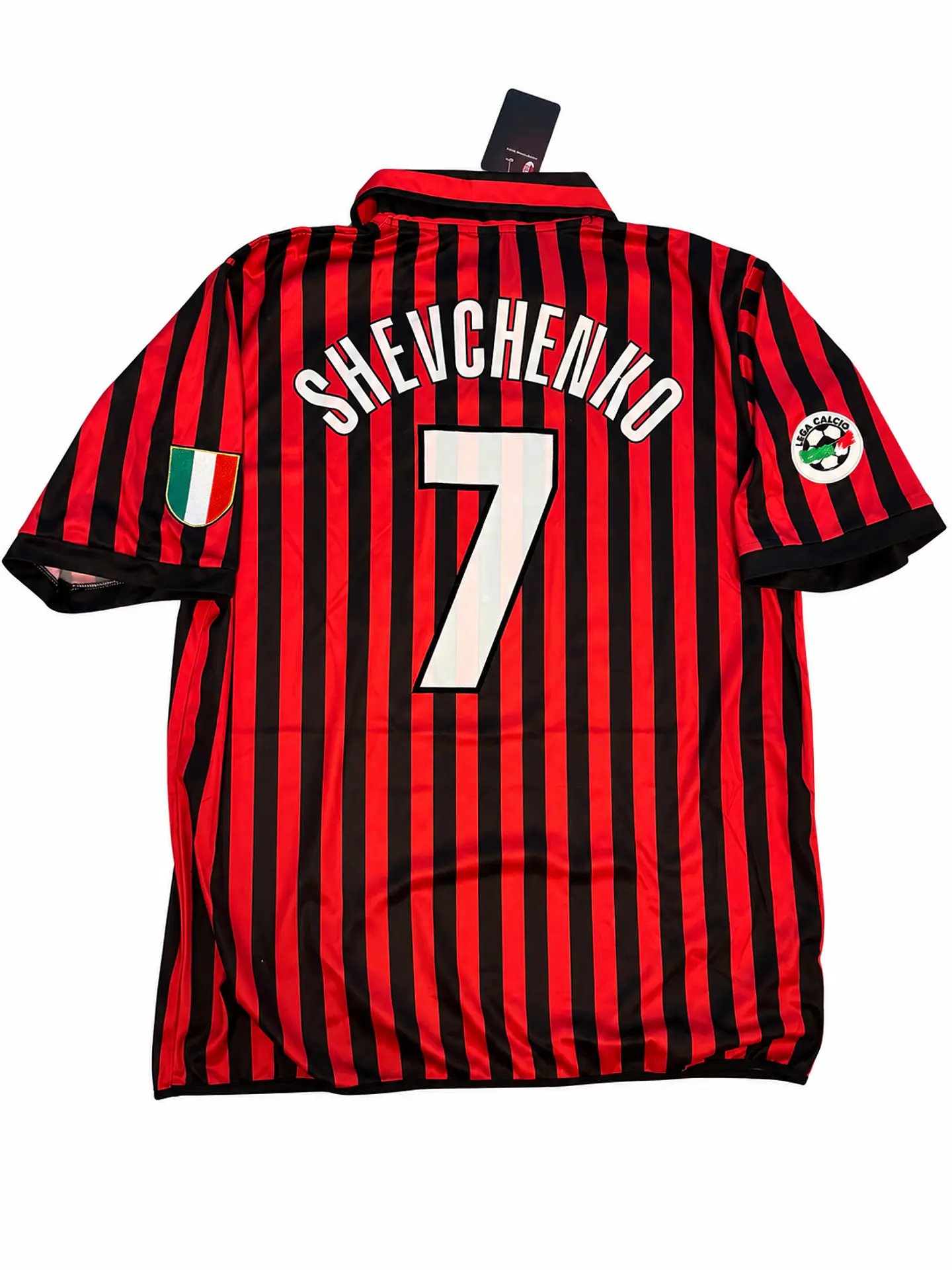 Authentic 2000-01 AC Milan Centenary Reproduction Andriy Shevchenko #7 Jersey 1