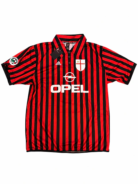 Authentic 2000-01 AC Milan Centenary Reproduction Andriy Shevchenko #7 Jersey