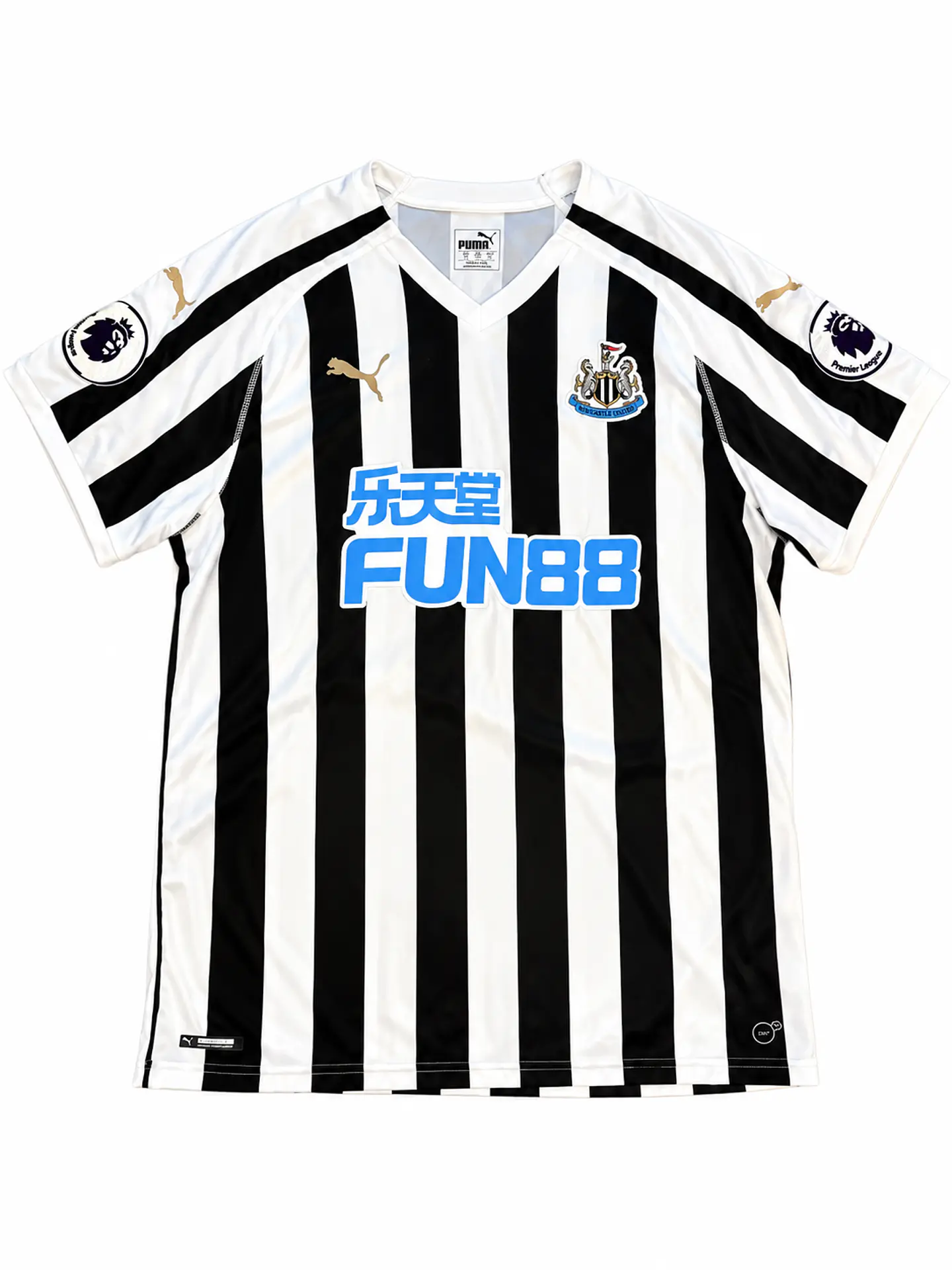 Authentic 2018-19 Newcastle Home Miguel Almirón #24 Jersey  2