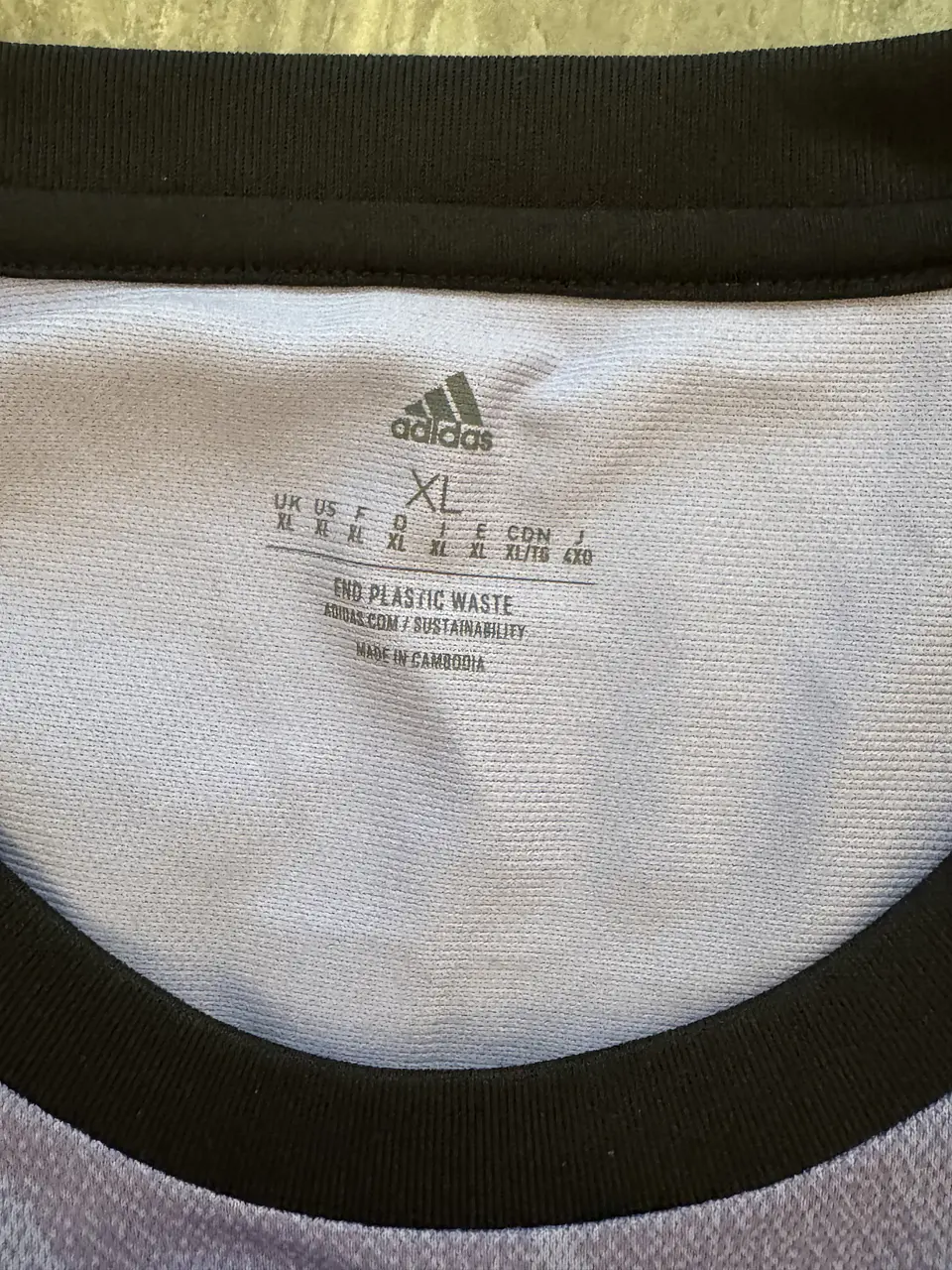 Authentic 2022-23 Real Madrid Away Vinicius Jr. #20 Common Goal Charity Nameset Jersey 4