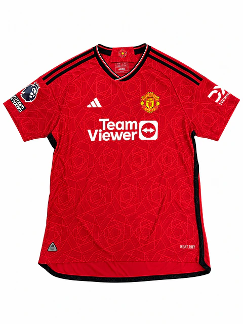 Authentic 2023-24 Manchester United Home Alejandro Garnacho #17 Player Edition Jersey