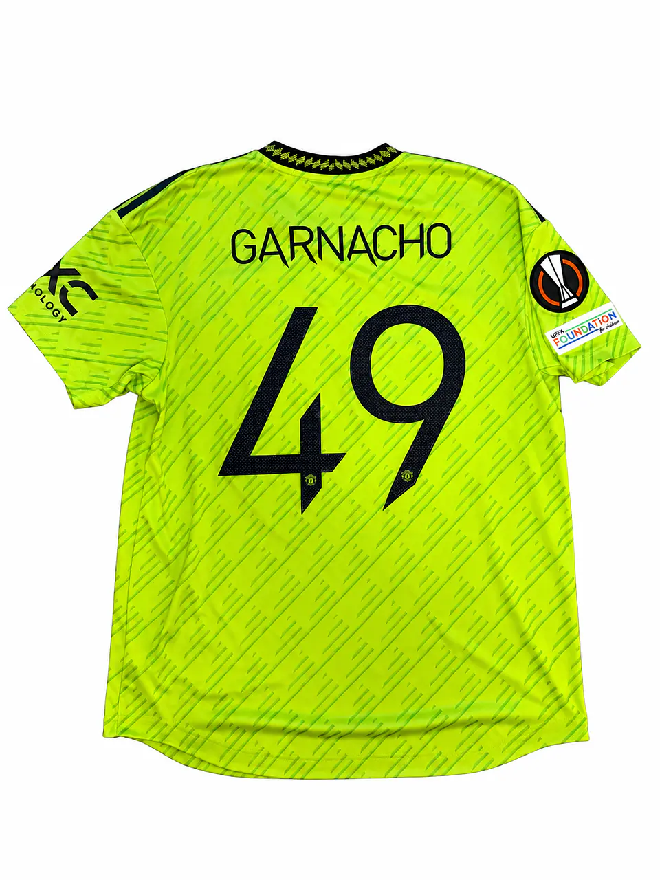 Authentic 2022-23 Manchester United Third Alejandro Garnacho #49 Player Edition Jersey 1