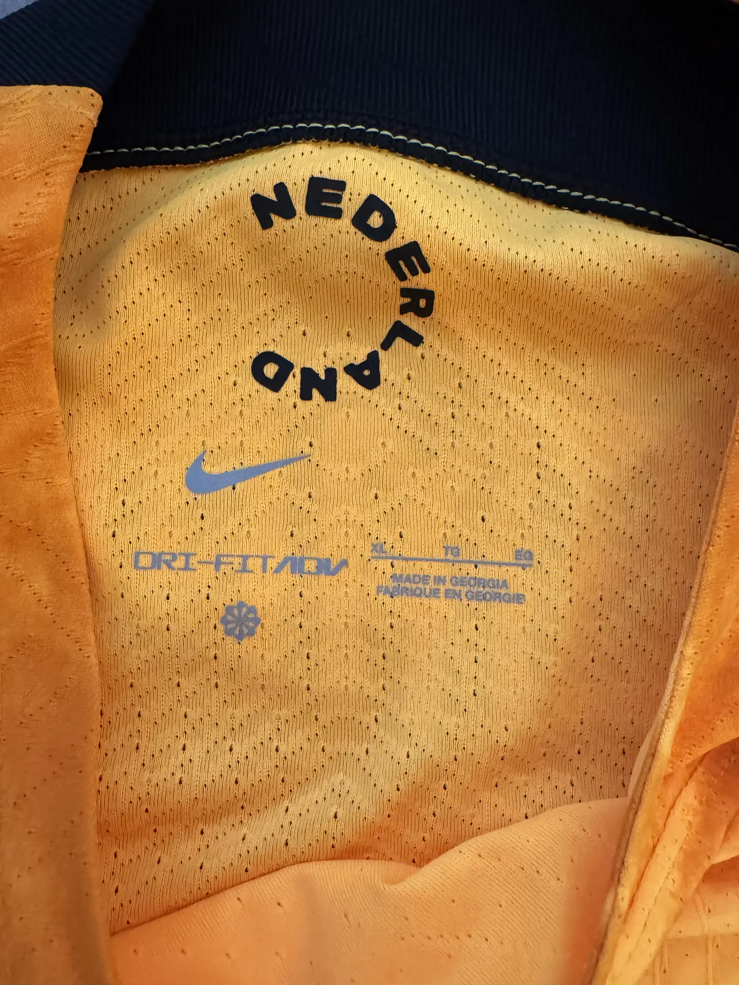 2022 Netherlands Home Memphis Depay #10 Player Edition Jersey 3