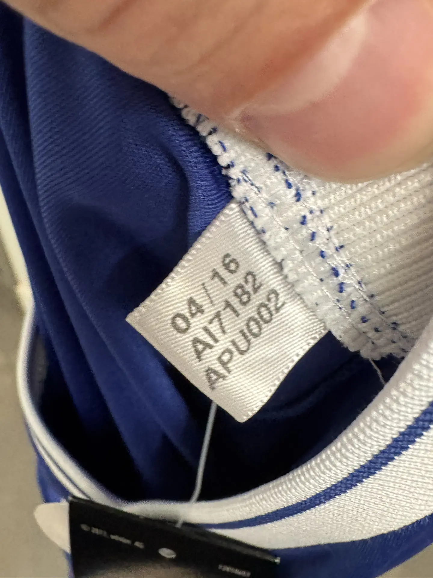 Authentic 2016-17 Chelsea Home Jersey 3