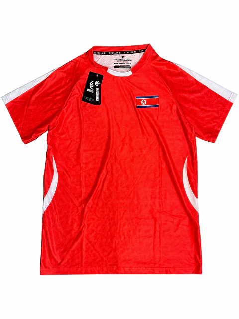 Authentic 2019 North Korea Home Jersey