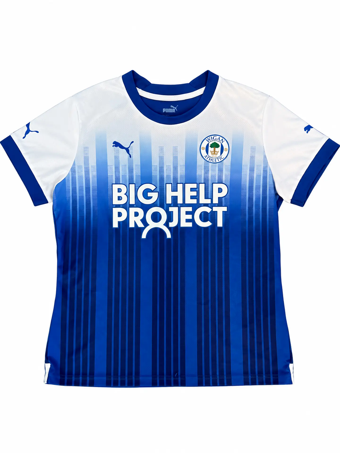 Authentic 2022-23 Wigan Athletic Home Kids Jersey 1
