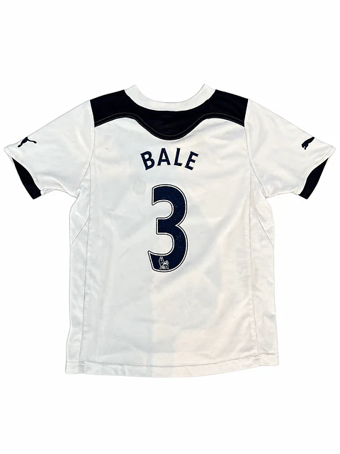 Authentic 2010-11 Tottenham Hotspur Home Gareth Bale #3 Kids Jersey