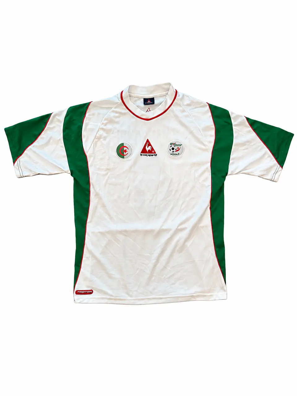 2004 Algeria Home Yazid Mansouri #6 Jersey 2