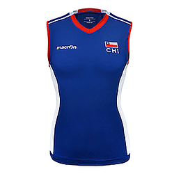 Camiseta Selección Voleibol Mujer Chile Macron