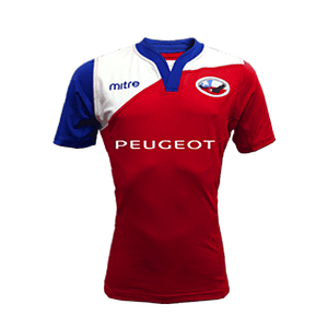Camiseta Mitre Local Selección Rugby Chile 2014-2016 Cóndores (Adulto)